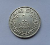 1 марка. Германия 1926г. Ag.jpg