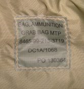 Тактическая сумка аmmunition grab bag в камуфляже МТР. Британия, оригинал