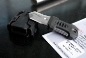 Самый маленький тактический нож S&S Precision Pocket Shiv с креплением Molle