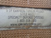 Подсумок для фляги MOLLE II USMC койот США №2