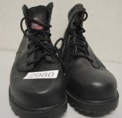 рр 42 стелька 28 см _ Ботинки Brahma boots, кожа черные _ новые с дефектом (№2980-15)