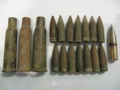 3 гильзы+15 пуль+80 донец 7.62 + бонус 8 гильз манлихер + разные пули и гильзы+ ммг патрона+ запал