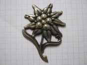 Знак на кепку эдельвейс, бундесвер №1