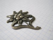 Знак на кепку эдельвейс, бундесвер №1