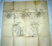 Карты ПМВ .Битва на Сомме 1916 г.