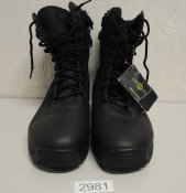 рр 46 стелька 31 см _ Берцы Interceptor tactikal foot wear, кожа черные _ новые (№2981-25)