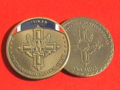 Сувенірна пам'ятна медаль бейдж – хрест за заслуги