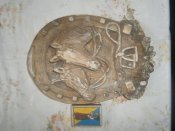 підкова з гіпсу