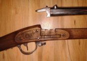 Французский мушкет Fusil 1822