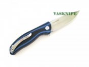 Нож Shirogorov F3 mini (реплика) BLACK-BLUE /satin/