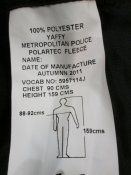 Флис Polartec, полиции метрополитена, Британия, оригинал. (р-р.90/159) Новый.