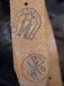 Вьюк для переноски опорной плиты миномёта РККА