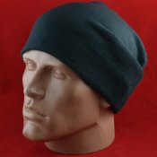 Шапка из микрофлиса черная