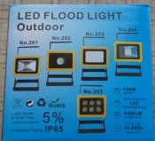 Фонарь кемпинг 204-20LED+4LED(синий+красный), 3x18650, ЗУ 12V/220V, сирена стробоскоп, комплект