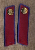 Петлицы повседневные на шинель НКВД обр. 1943 г.