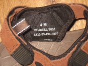 Лот №А1956 Сандали армии Великобритании All Terrain Suede Sandals р. 4