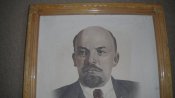Цветной портрет на планшете 40х50 В.И. Ленин