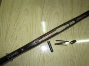 Приклад,дерево СКС с накладкой.