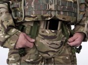 Противоосколочная, кевларовая защита паха Pelvic Protection MTP, оригинал. Склад. Р. L