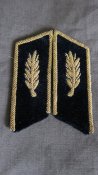 Петлицы генеральские артиллерия (золото)