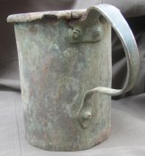 Кружка медная РИА.