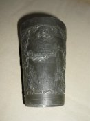 Стакан оловянный 1900-е гг.Царизм.Киевъ