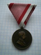 За хоробрість. Франц Йосиф.