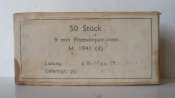 Датская картонная коробка от 9х19. 1944 год.