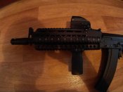 Цевье на Ак Сайга 7.62X39 Quad Rail System с резинавыми накладками