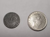 Две монеты Румыния 1942-44г. с румынских позиций.