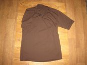 Лот №А1981 Футболка с коротким рукавом Coolmax Британия на змейке L (brown)