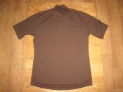 Лот №А1981 Футболка с коротким рукавом Coolmax Британия на змейке L (brown)