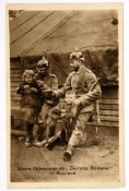 Полевая почта Немецкие варвары в России 1-я мировая 1916 Германия