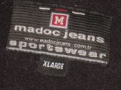 Лот №А1808 Куртка черная М Madoc Jeans утепленная XL