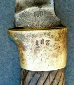 Экс казачья шашка обр1881 года.1902 года.