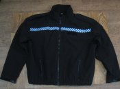 Лот №А2033 Куртка полиции Великобритании Softshell на флисе XXLT