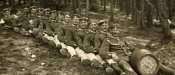 Старое фото карточка Солдаты баварцы 1913 Германия