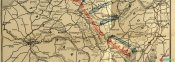Карта Наступление на Запад Первая мировая война