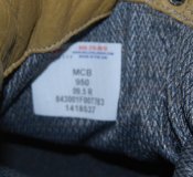 Горные армейские ботинки Сombat Haiker MCB 950 Belleville размер 9,5 Regular  US