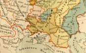Карта История Российской Империи 1885-90 гг ОРИГИНАЛ!