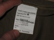 Лот №А1888 Футболка с коротким рукавом Coolmax Британия 190/110(XLarge) (light olive)