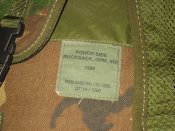 Лот №А1058 Полный комплект боковых карманов рюкзака типа Берген DPM