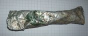 Фрагмент тюбика "BIOX" 34год. с остатками зубной пасты.