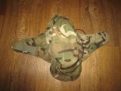 Лот №А2073 Gore-tex (MVP) Британская кепка-ушанка на флисе р. M МТР (флис черный)