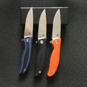 Складной нож Широгоров Ф3 мини (Shirogorov F3 mini) реплика. Оранжевая рукоять.