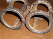 Укупорки немецкой 105-мм гаубице.