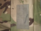 Лот №А2100 Ветро-влаго защита Gore–Tex ВС Британии с капюшоном (брюки 75/80/96 + куртка 170/96) MTP
