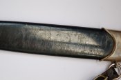 Парадный кинжал СС обр. 1933 г., производитель - "RZM 941/39 SS" с подвесом