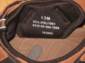 Лот №АО 0024 Сандали армии Великобритании All Terrain Suede Sandals р. 13