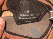 Лот №АО 0011 Сандали армии Великобритании All Terrain Suede Sandals р. 7